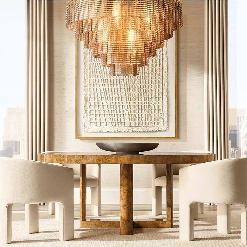 Sirelle Round Chandelier 41"