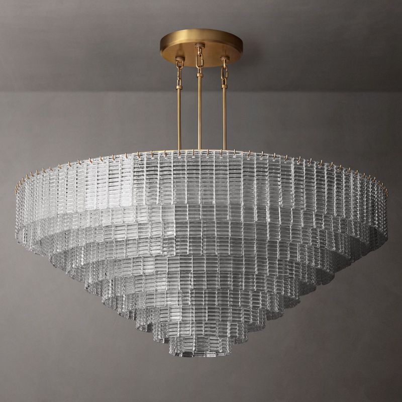 Sirelle Round Chandelier 65"