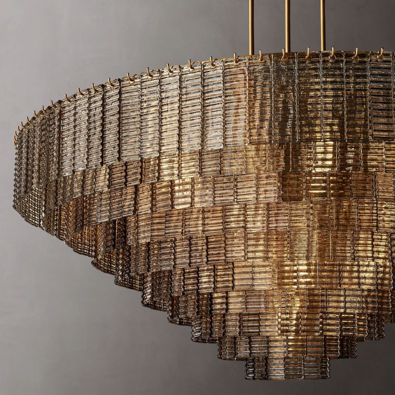 Sirelle Round Chandelier 65"