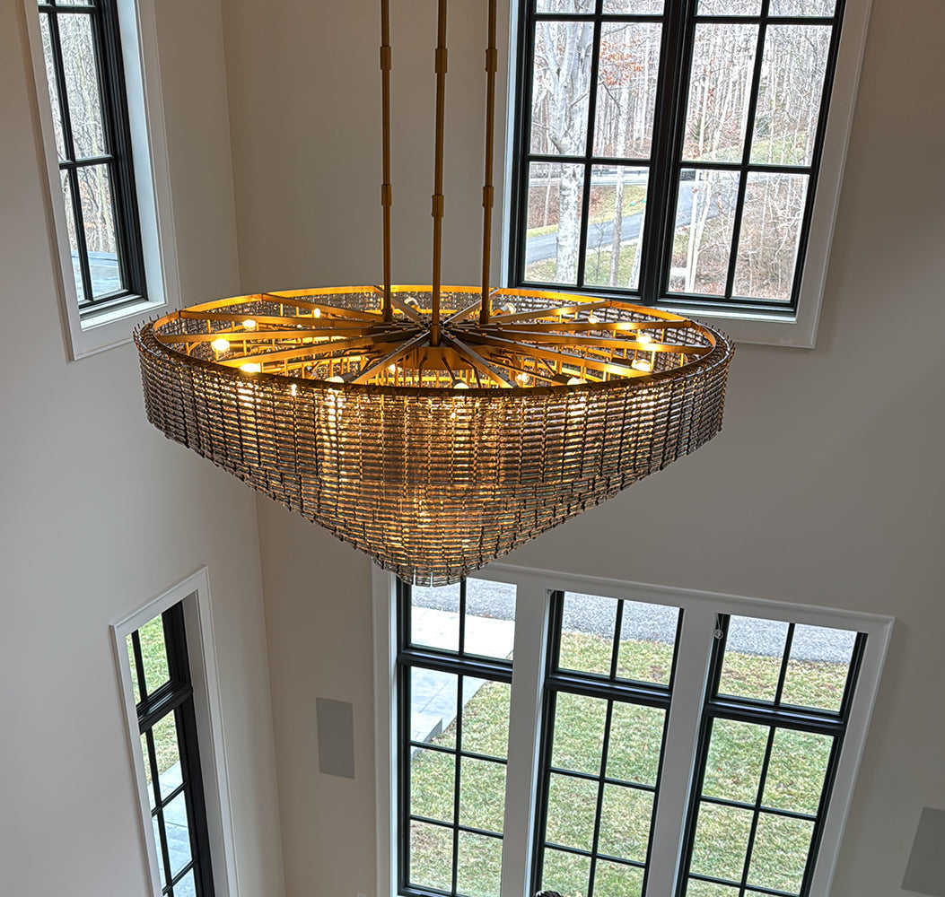 Sirelle Round Chandelier 65"