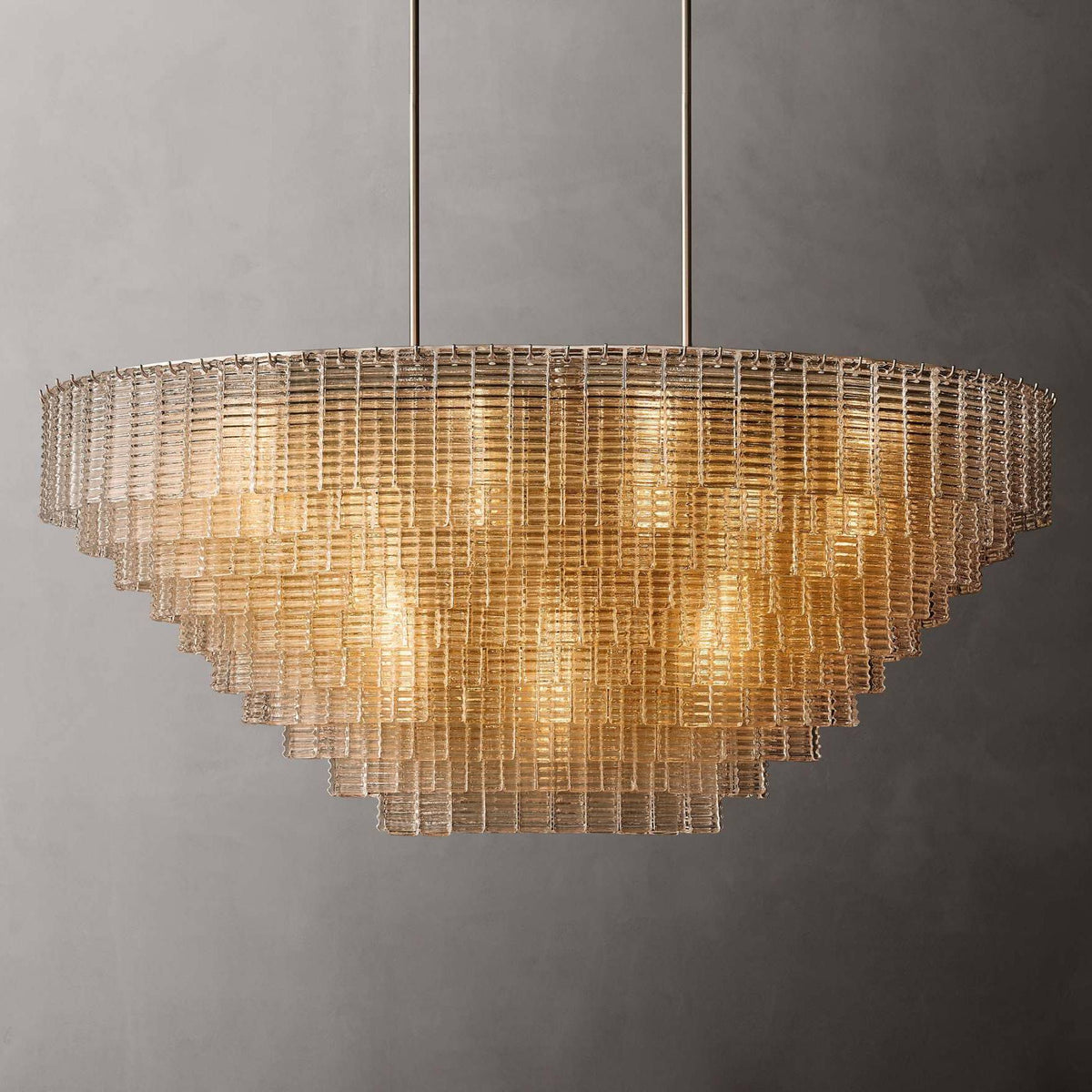 Sirelle Oval Chandelier 65"