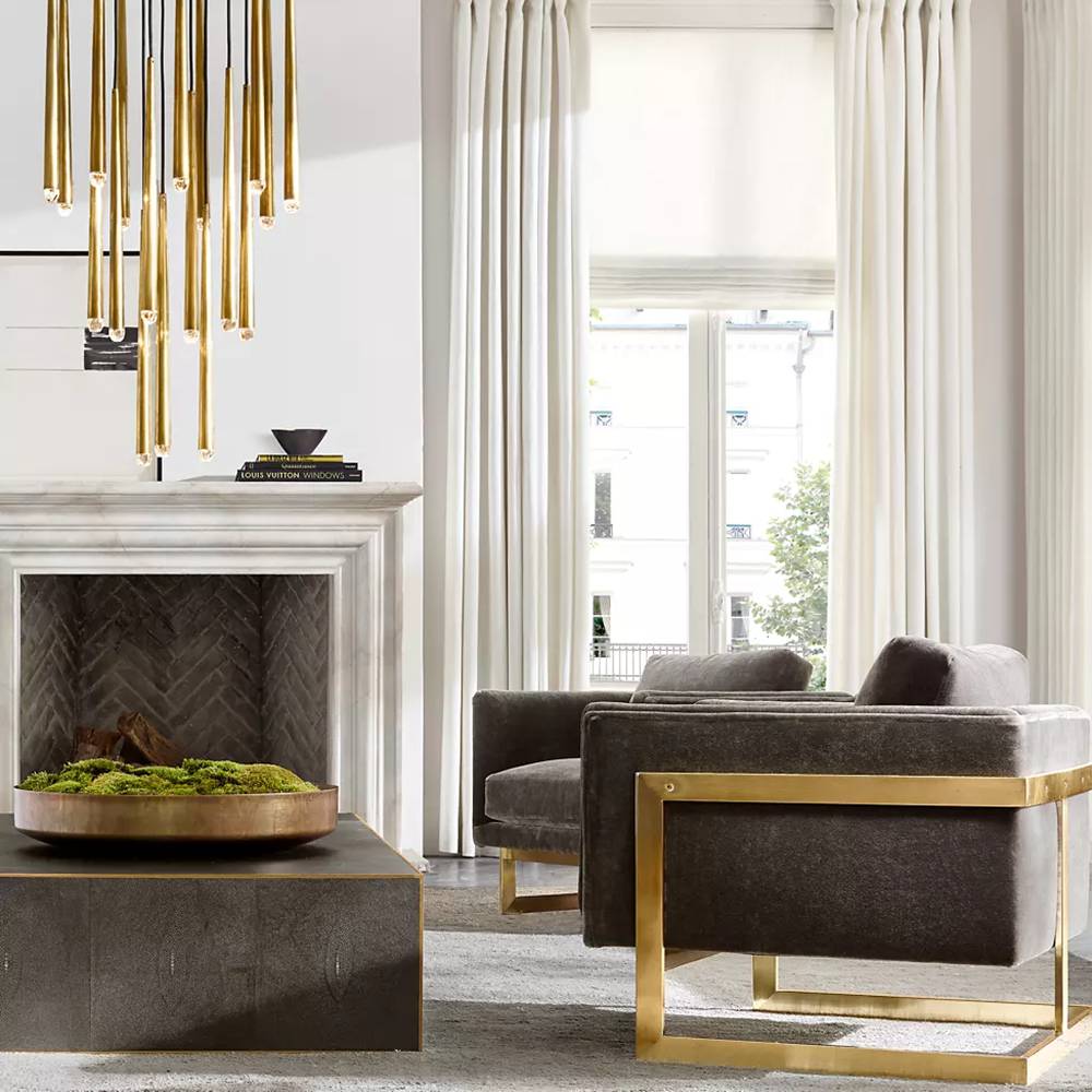 Alarico Round Chandelier 48"