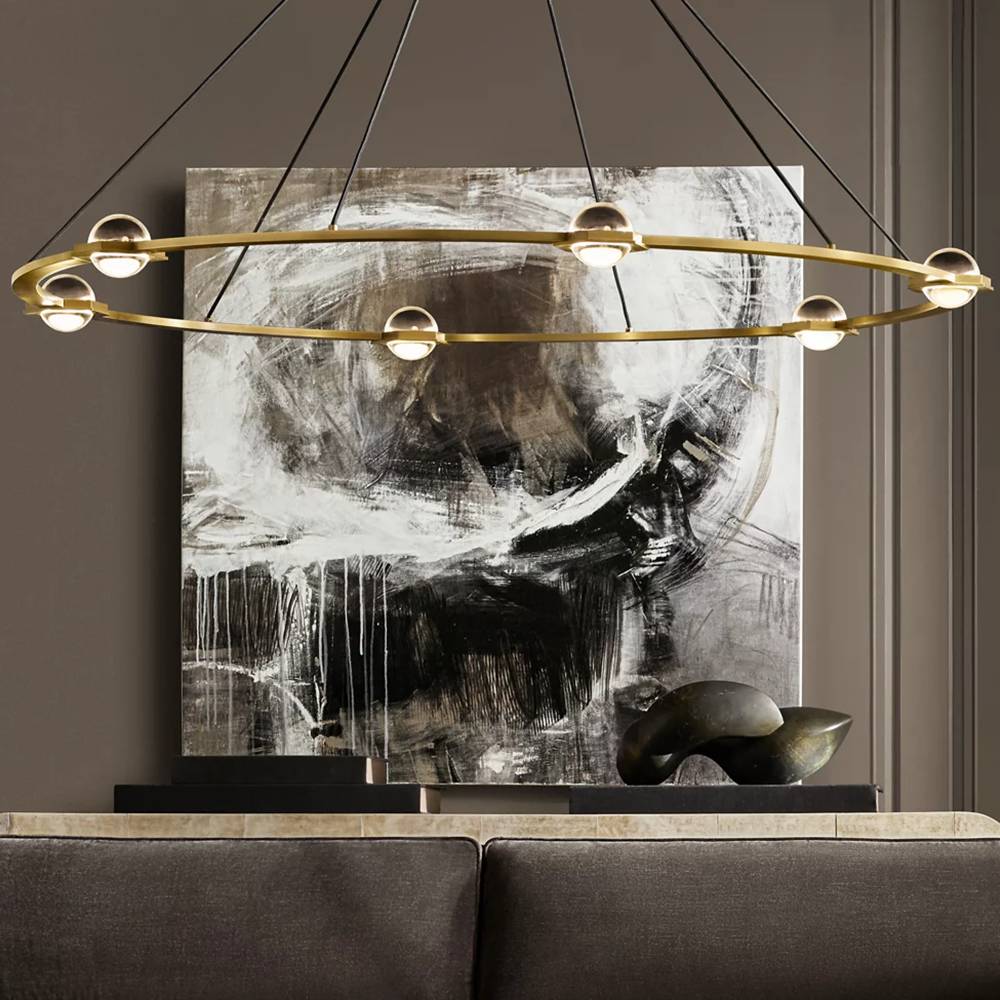 Eclavia Round Chandelier 48"