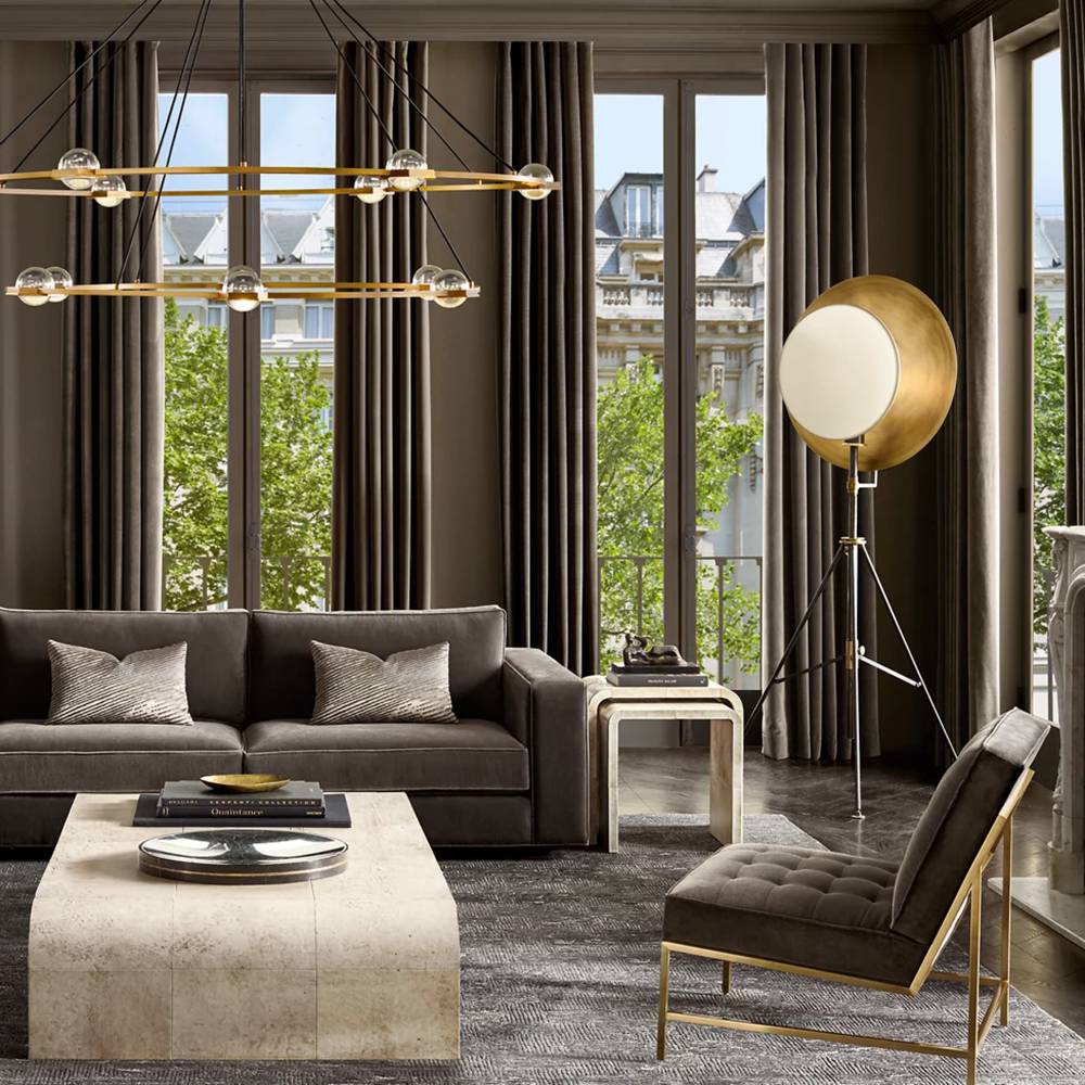 Eclavia Round Chandelier 48"