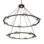 Eclavia Two-Tier Round Chandelier 48"