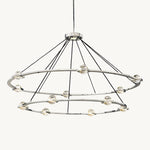 Eclavia Two-Tier Round Chandelier 60"