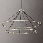 Eclavia Two-Tier Round Chandelier 60"