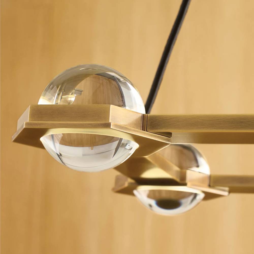 Eclavia Rectangular Chandelier 72"