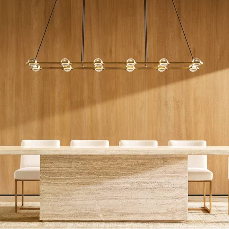 Eclavia Rectangular Chandelier 72"