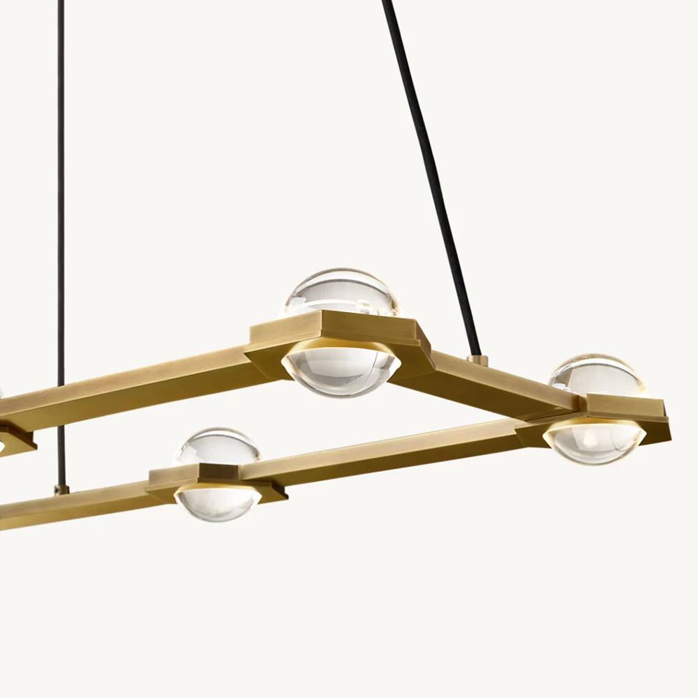 Eclavia Rectangular Chandelier 72"