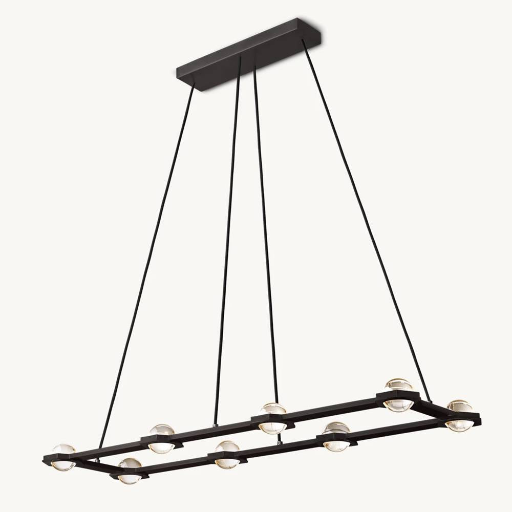 Eclavia Rectangular Chandelier 54"