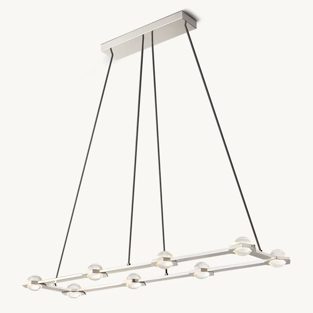 Eclavia Rectangular Chandelier 54"