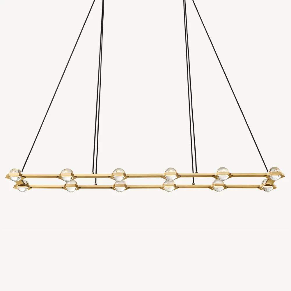 Eclavia Rectangular Chandelier 72"