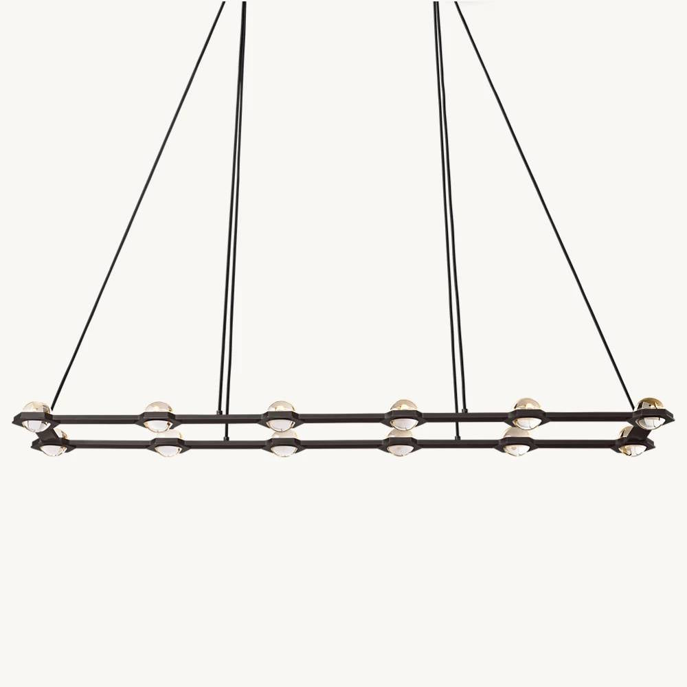 Eclavia Rectangular Chandelier 72"
