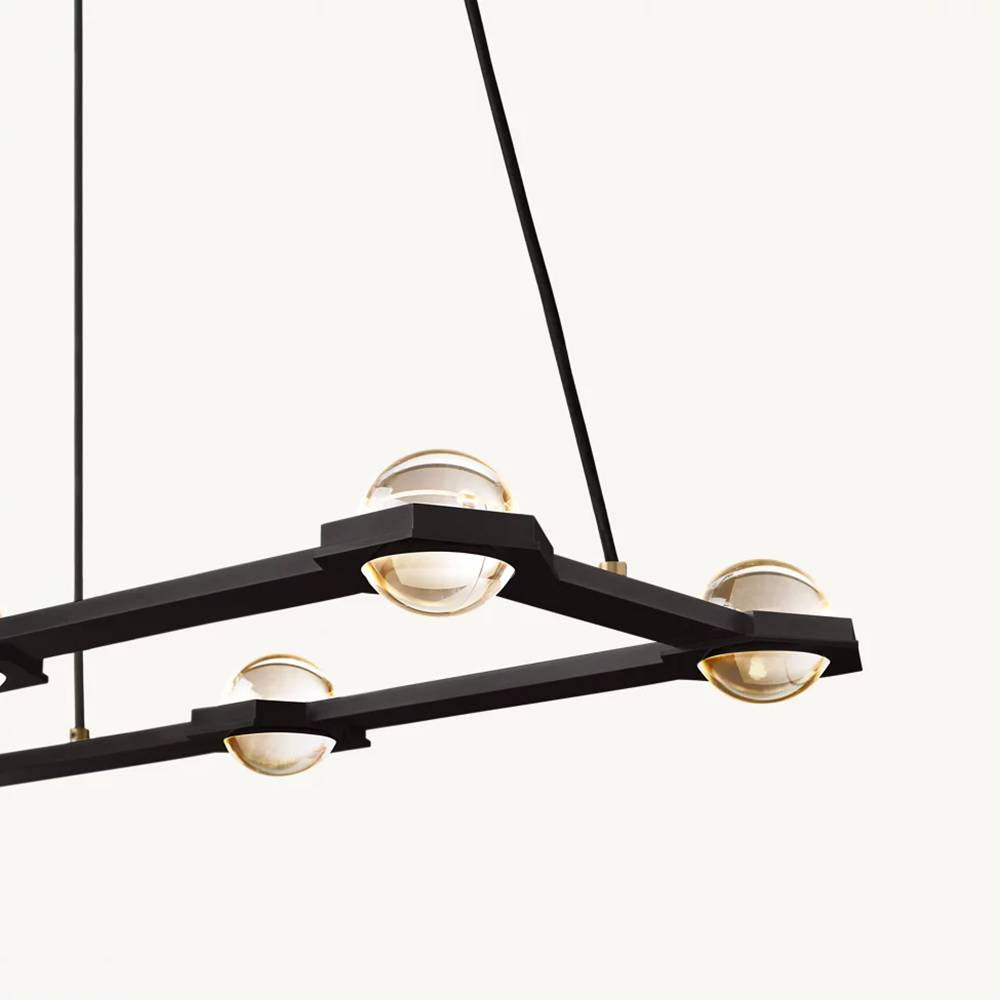 Eclavia Rectangular Chandelier 72"