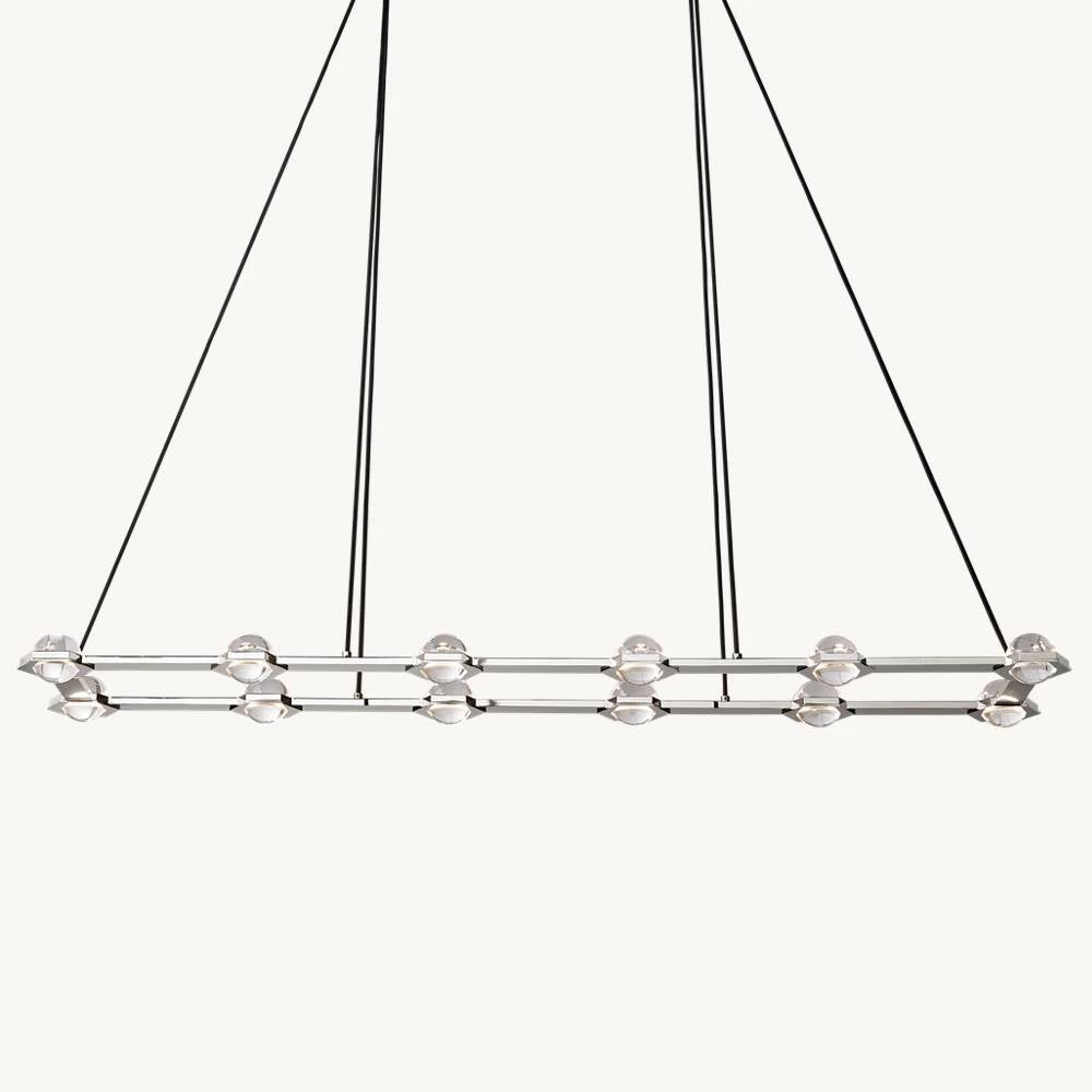Eclavia Rectangular Chandelier 72"