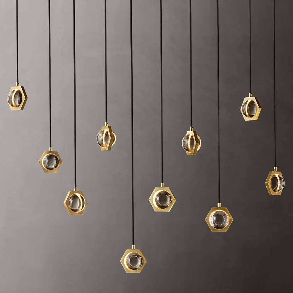 Eclavia Linear Chandelier 72"