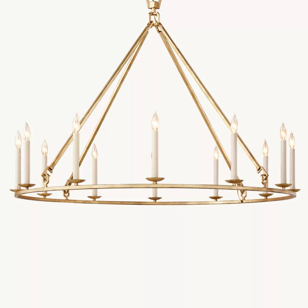 Carrick Round Chandelier 50"