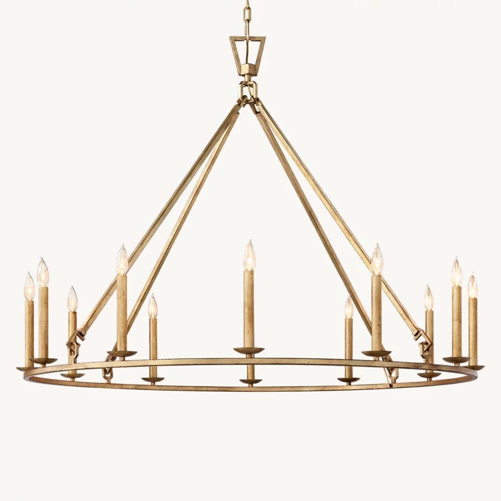 Carrick Round Chandelier 50"