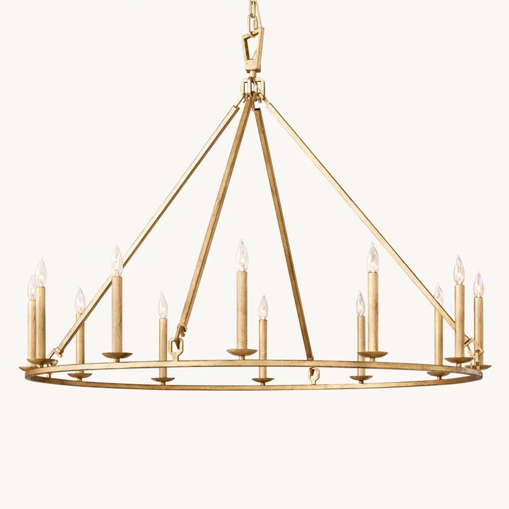Carrick Round Chandelier 50"