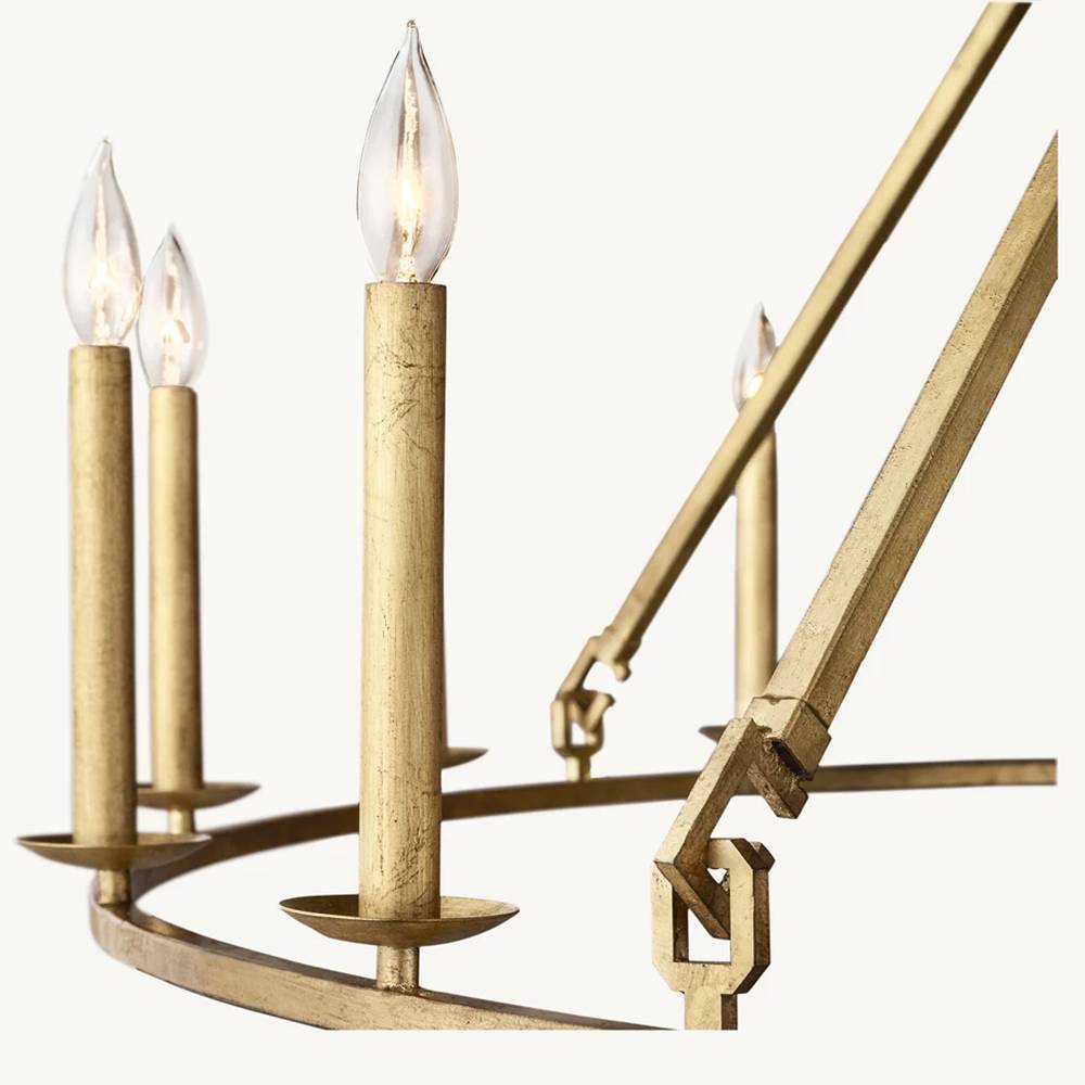 Carrick Round Chandelier 72"