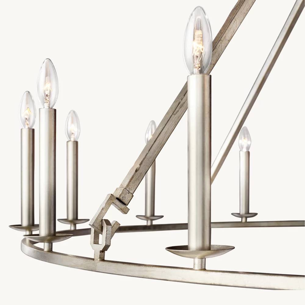 Carrick Round Chandelier 72"