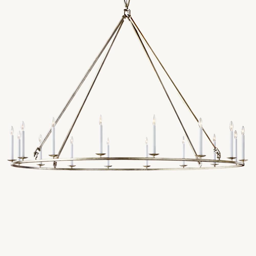 Carrick Round Chandelier 50"