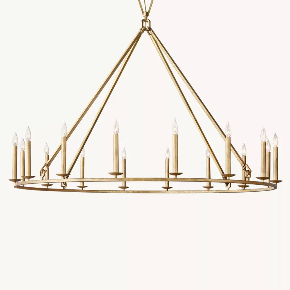 Carrick Round Chandelier 60"