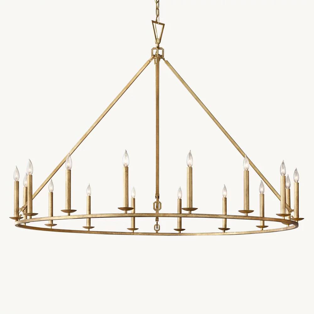 Carrick Round Chandelier 60"