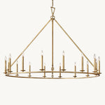 Carrick Round Chandelier 60"