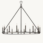Carrick Round Chandelier 60"