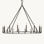 Carrick Round Chandelier 60"