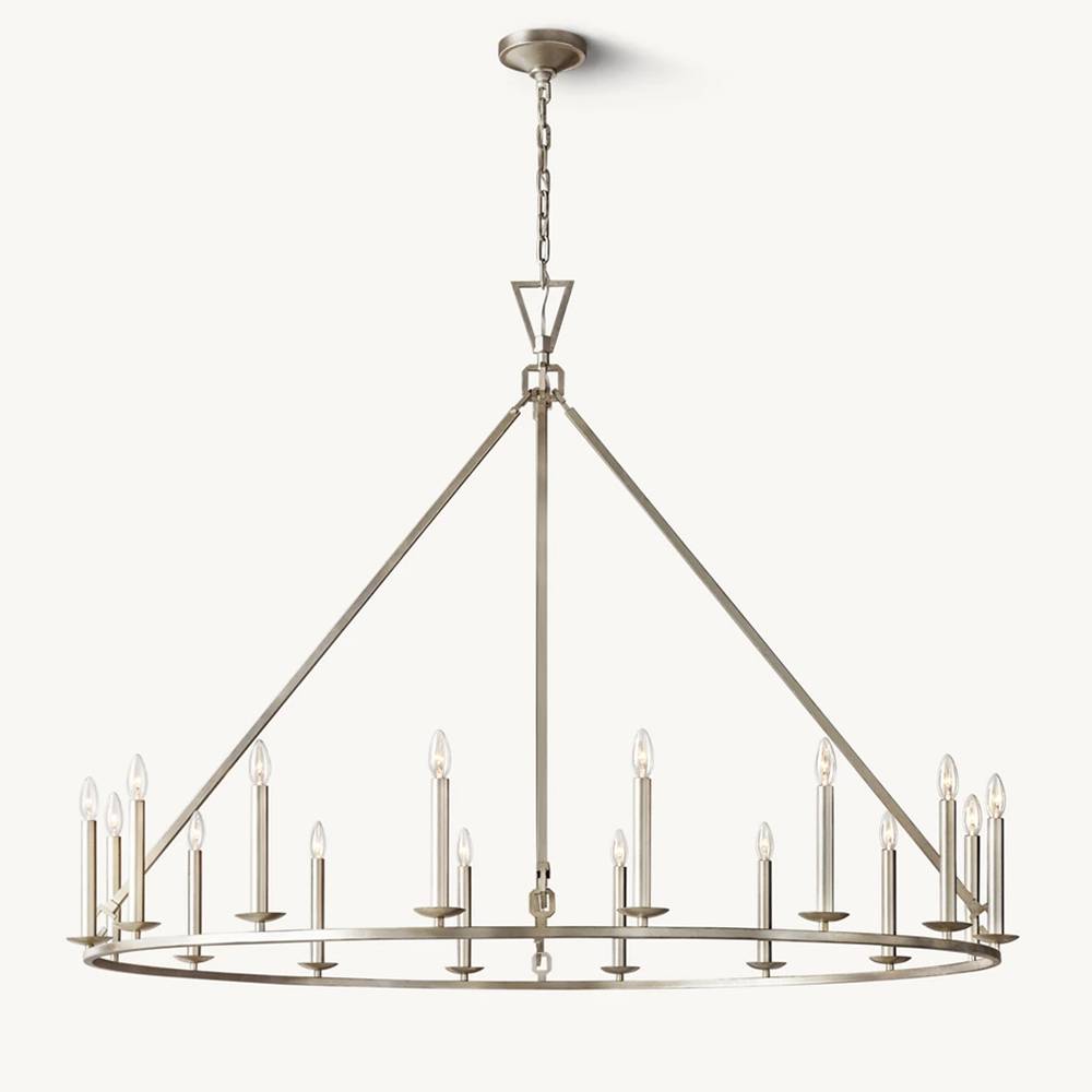 Carrick Round Chandelier 60"