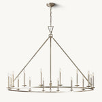 Carrick Round Chandelier 60"