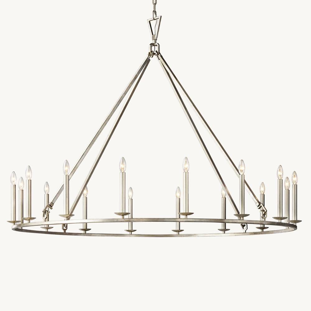 Carrick Round Chandelier 60"