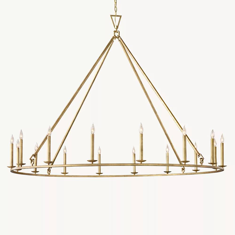 Carrick Round Chandelier 72"