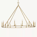 Carrick Round Chandelier 72"