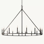Carrick Round Chandelier 72"
