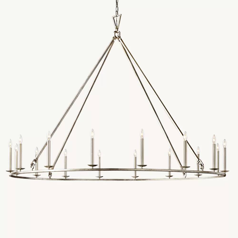 Carrick Round Chandelier 72"