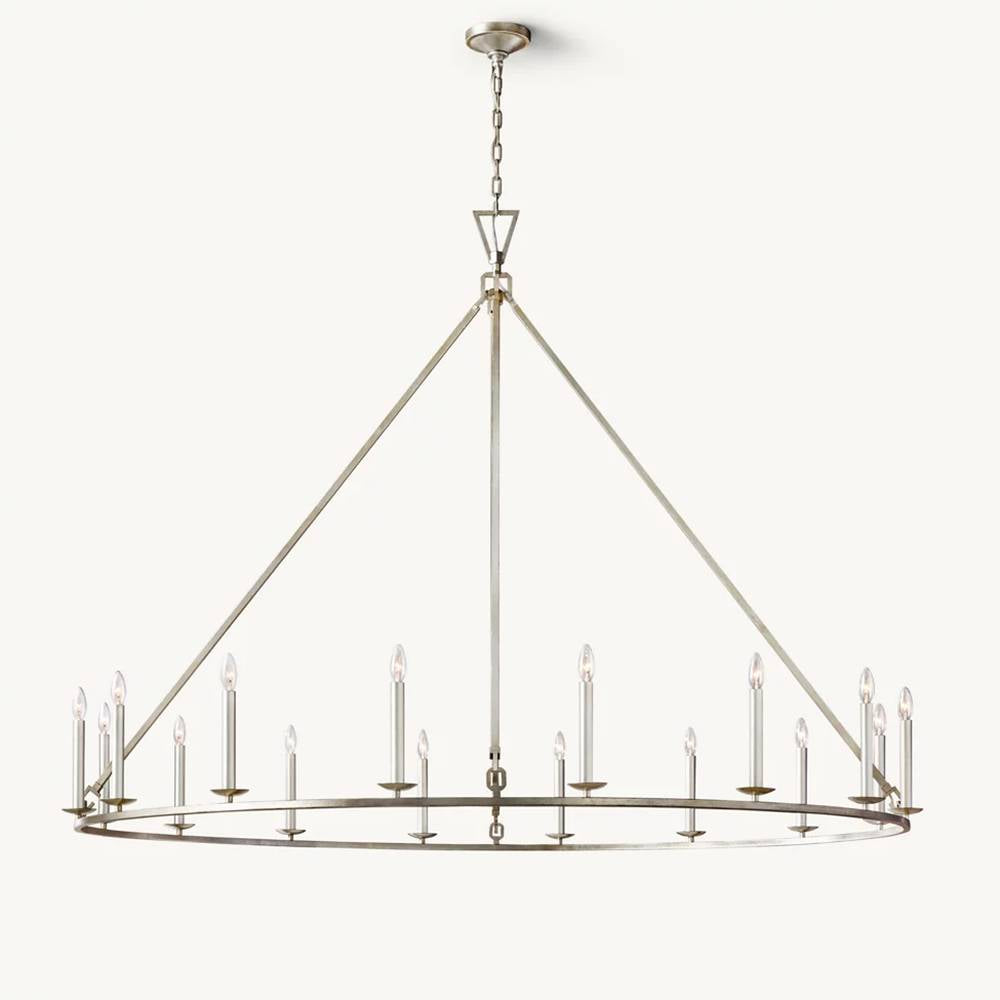 Carrick Round Chandelier 72"