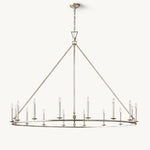 Carrick Round Chandelier 72"