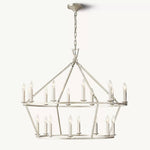 Carrick Two-Tier Round Chandelier 40"
