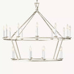 Carrick Two-Tier Round Chandelier 40"