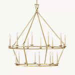 Carrick Two-Tier Round Chandelier 50"