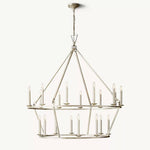 Carrick Two-Tier Round Chandelier 50"