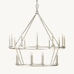 Carrick Two-Tier Round Chandelier 50"