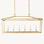 Carrick Rectangular Chandelier 54"