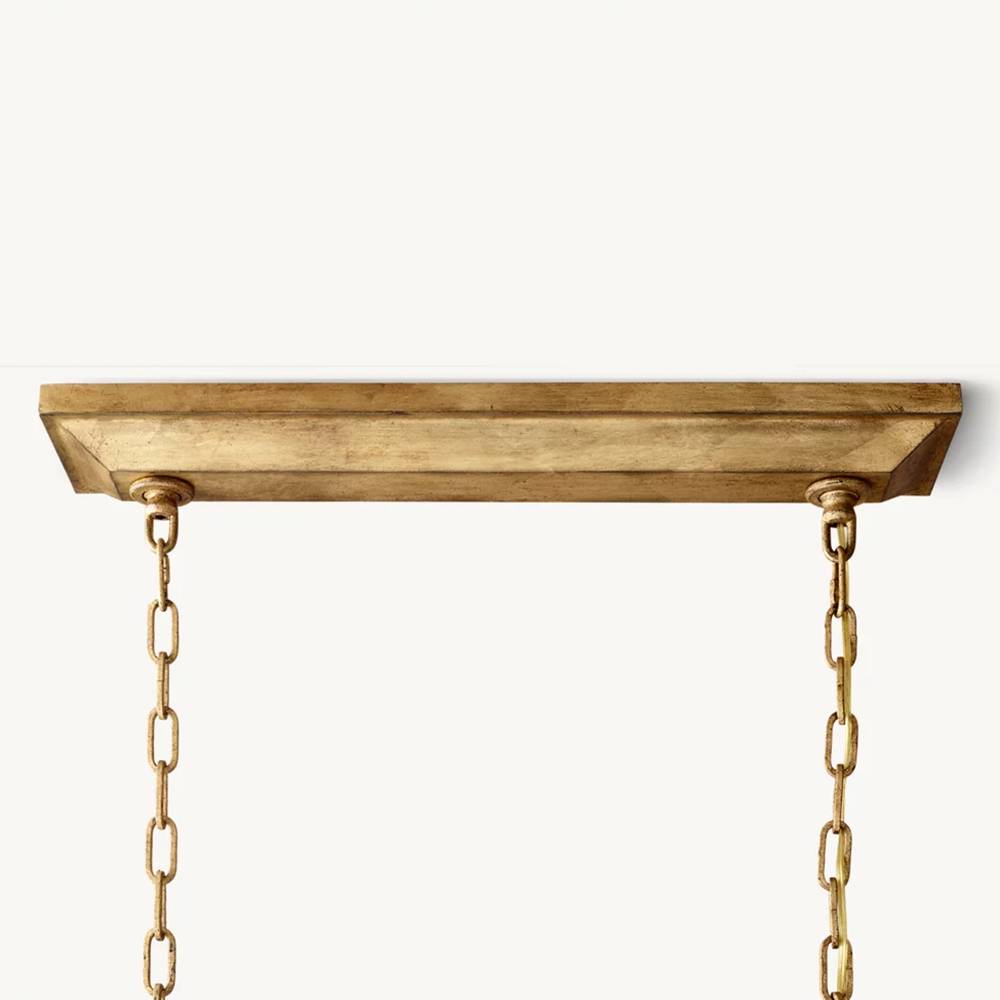 Carrick Rectangular Chandelier 54"