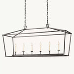 Carrick Rectangular Chandelier 54"