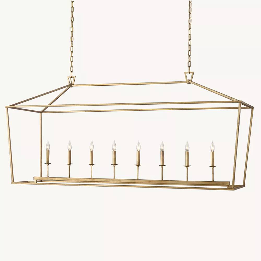 Carrick Rectangular Chandelier 72"